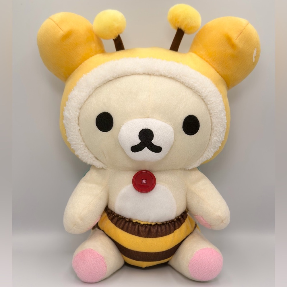 Rilakkuma Korilakkuma 16" Bee Plush San-X Honey Bee Costume 2018 Collectible